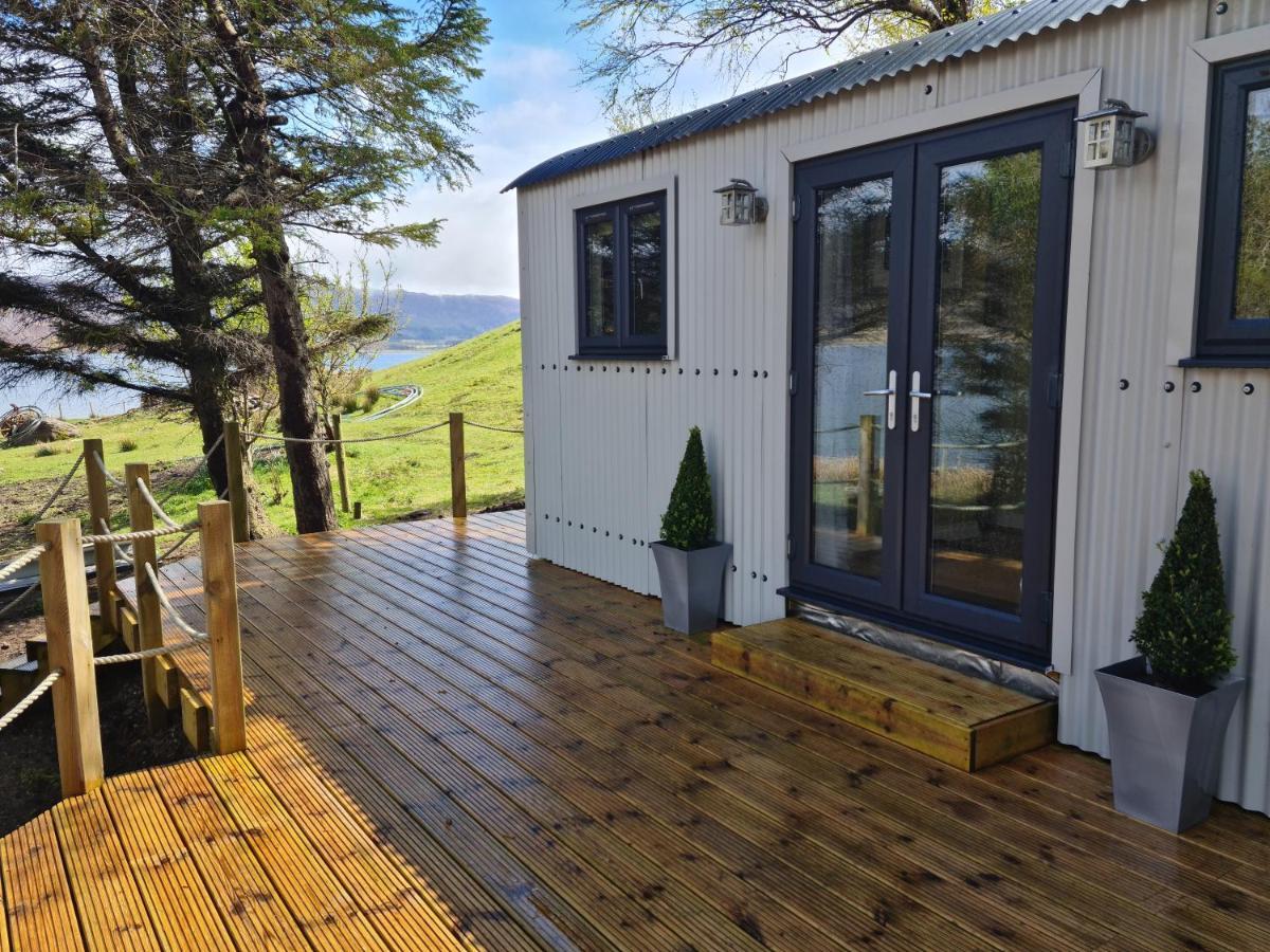 The Bay ,Luxury Shepherds Hut, Dundonnell Zewnętrze zdjęcie