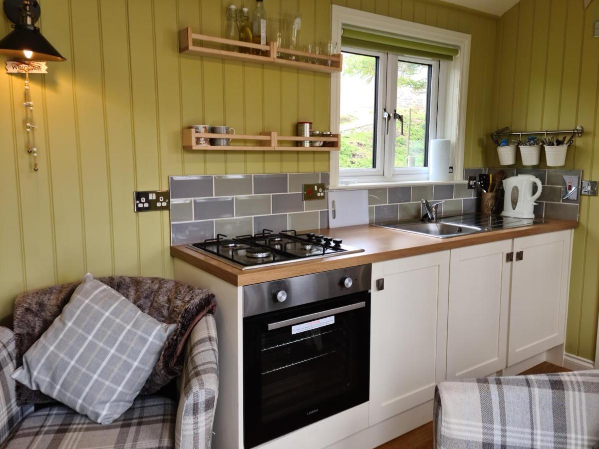 The Bay ,Luxury Shepherds Hut, Dundonnell Zewnętrze zdjęcie