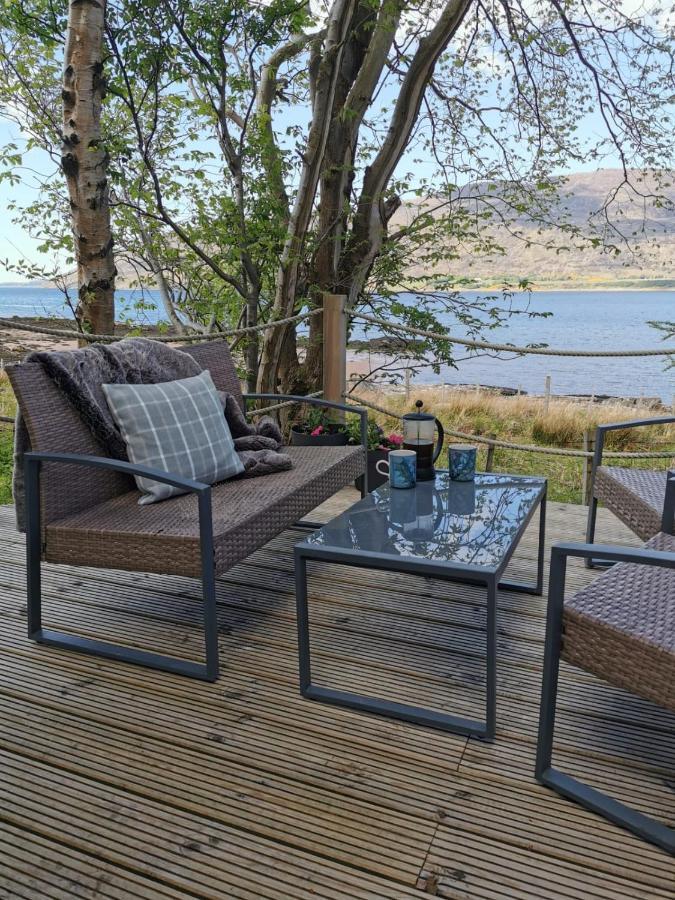 The Bay ,Luxury Shepherds Hut, Dundonnell Zewnętrze zdjęcie