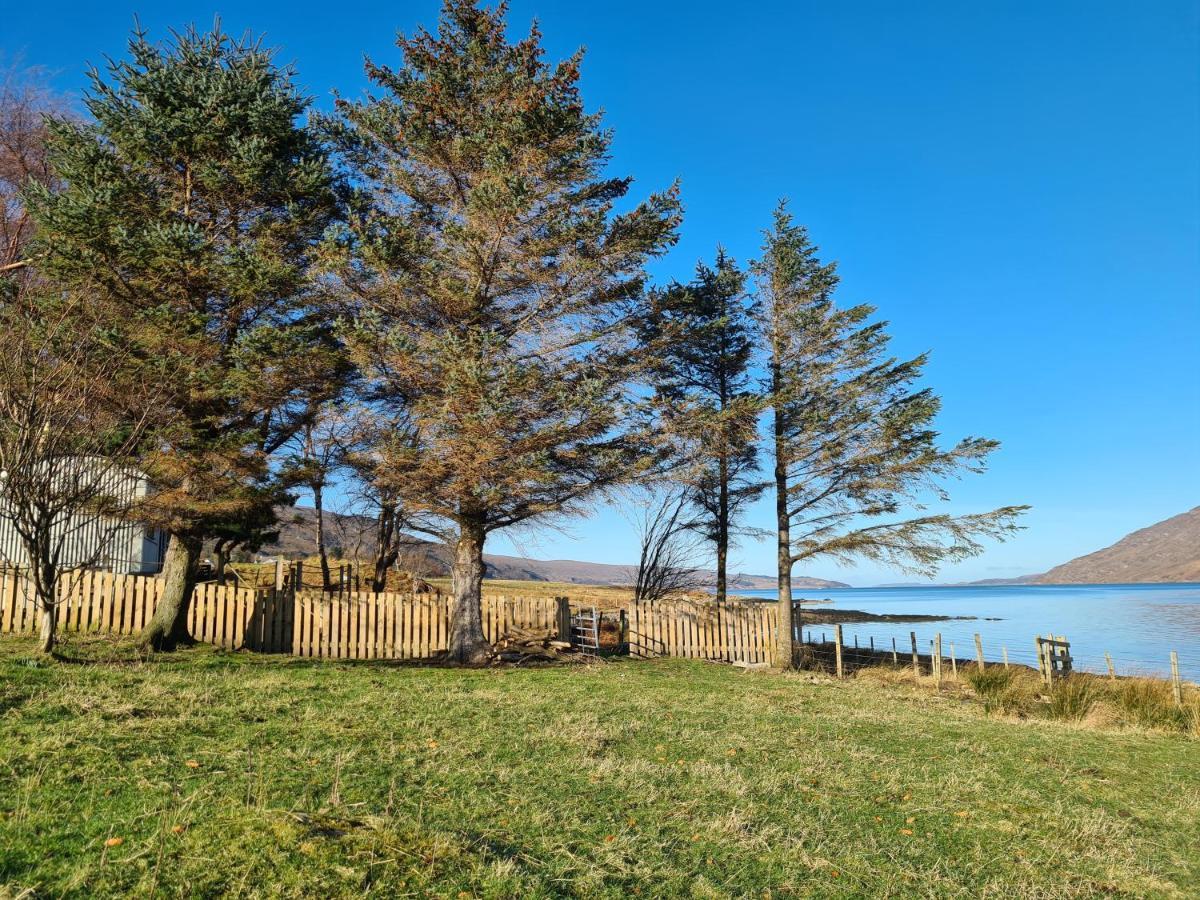 The Bay ,Luxury Shepherds Hut, Dundonnell Zewnętrze zdjęcie