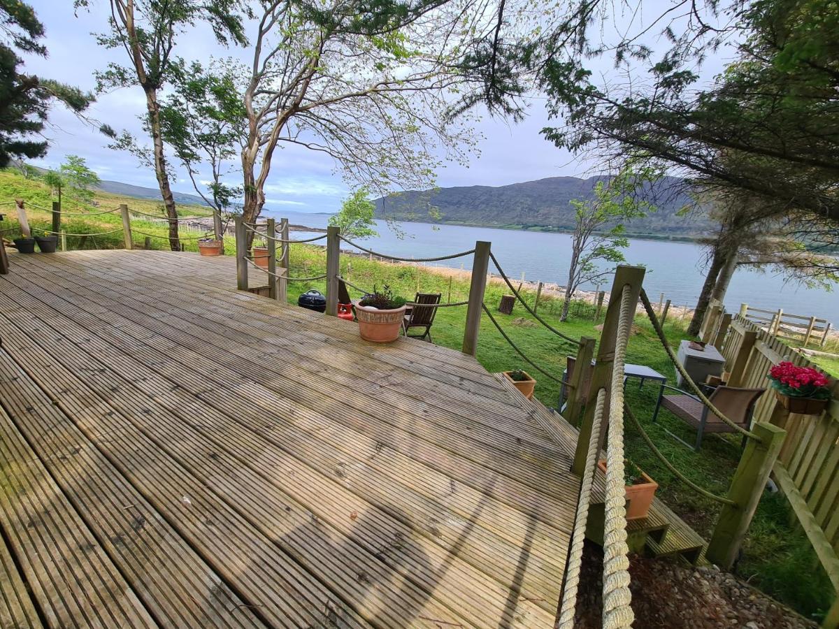 The Bay ,Luxury Shepherds Hut, Dundonnell Zewnętrze zdjęcie