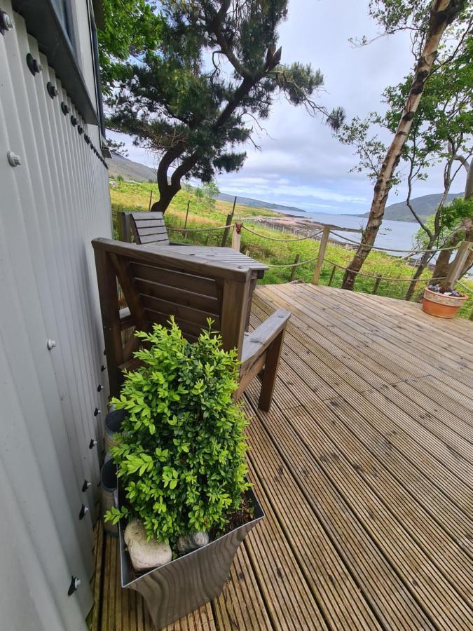 The Bay ,Luxury Shepherds Hut, Dundonnell Zewnętrze zdjęcie