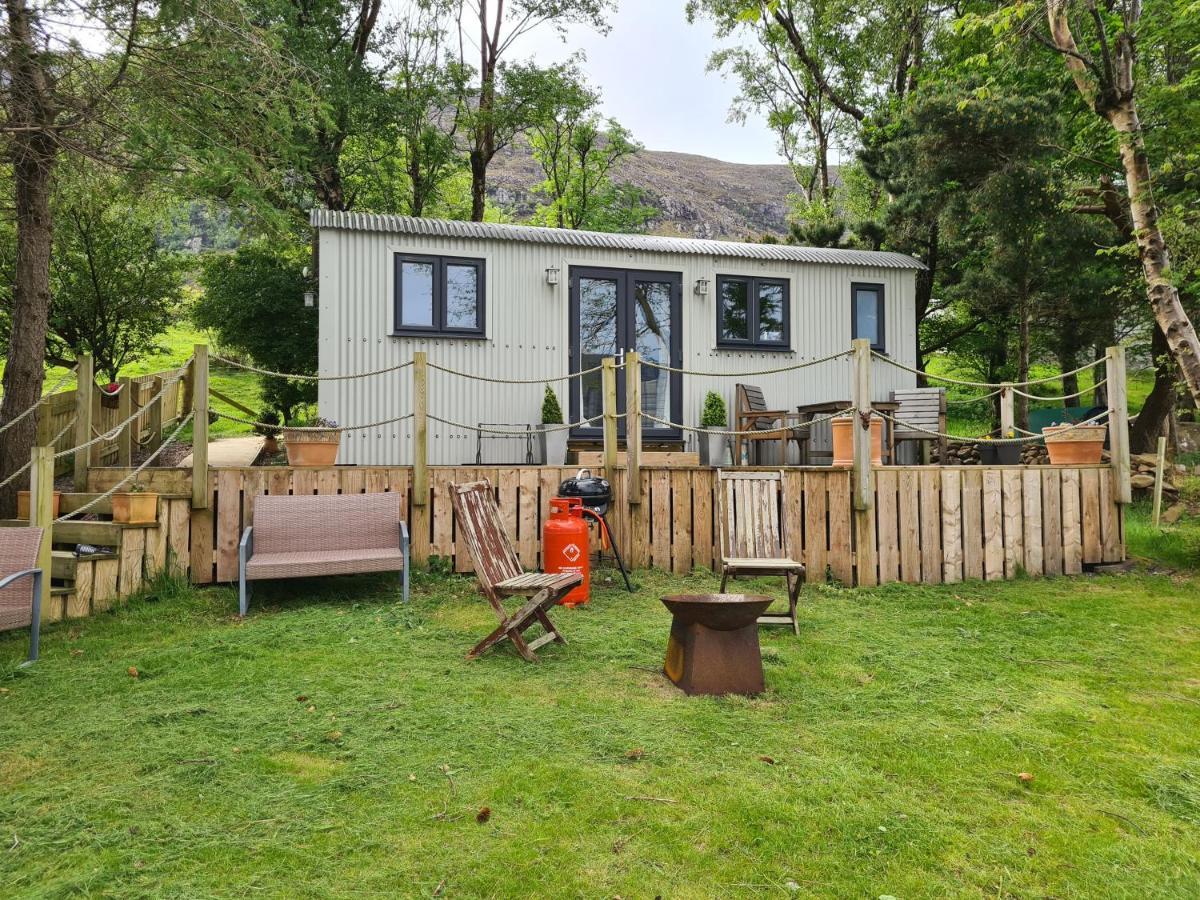 The Bay ,Luxury Shepherds Hut, Dundonnell Zewnętrze zdjęcie