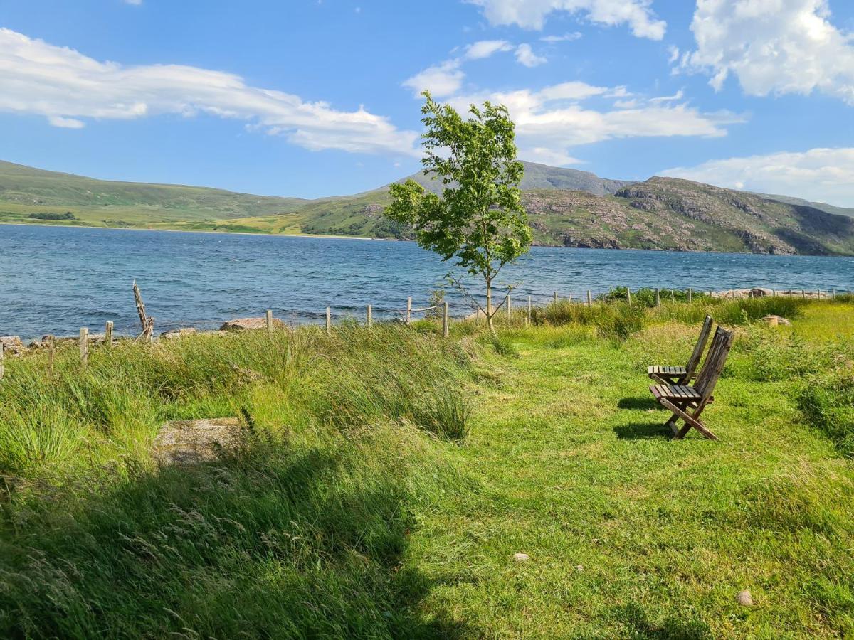 The Bay ,Luxury Shepherds Hut, Dundonnell Zewnętrze zdjęcie